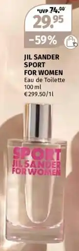 Müller JIL SANDER SPORT FOR WOMEN Eau de Toilette Angebot