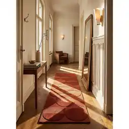 Netto Marken-Discount Läufer geometrisch Terrakotta 60 x 230 cm - DEBEN Kadima Design Angebot