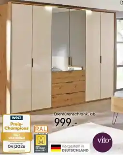 Möbel Martin Drehtürenschrank Angebot