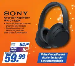 K+B Expert SONY Over-Ear Kopfhörer WH-CH720N Angebot