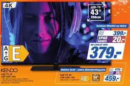 K+B Expert KENDO LED TV 43 LED 8251 DG Angebot