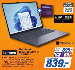 K+B Expert Lenovo IdeaPad Slim 3 16ARP10 Angebot