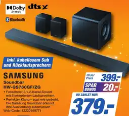 K+B Expert SAMSUNG Soundbar HW-QS760GF/ZG Angebot