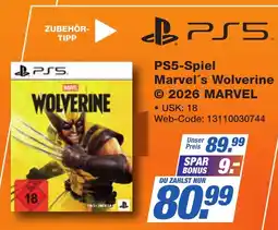K+B Expert Marvel's Wolverine Angebot