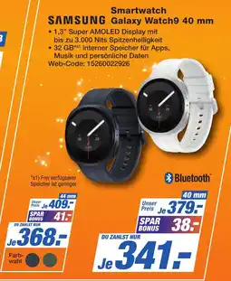 K+B Expert SAMSUNG Galaxy Watch9 40 mm Angebot
