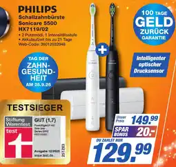 K+B Expert PHILIPS Schallzahnbürste Sonicare 5500 Angebot