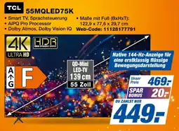expert Techno Land TCL 55MQLED75K Angebot