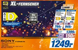 expert Techno Land SONY XL-FERNSEHER Angebot