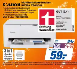 expert Techno Land Canon PIXMA TS6550i Angebot