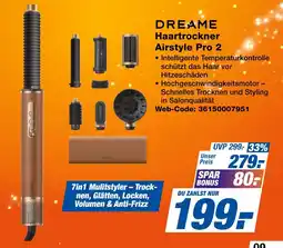 expert Techno Land DREAME Haartrockner Airstyle Pro 2 Angebot