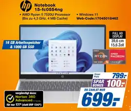 expert Techno Land hp Notebook 15-fc0554ng Angebot