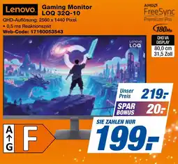 expert Techno Land Lenovo Gaming Monitor LOQ 32Q-10 Angebot