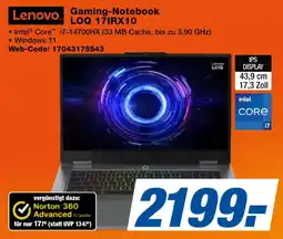 expert Techno Land Lenovo Gaming-Notebook LOQ 17IRX10 Angebot
