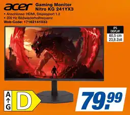 expert Techno Land Acer Gaming Monitor Nitro KG 241YX3 Angebot