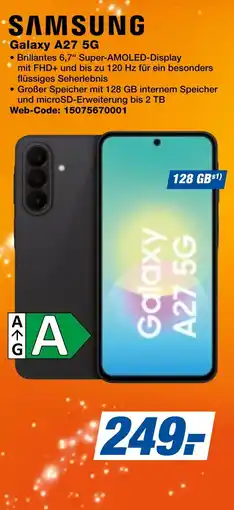 expert Techno Land SAMSUNG Galaxy A27 5G Angebot
