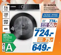 Expert BOSCH Waschmaschine Serie 6 WGN244M7EX Angebot