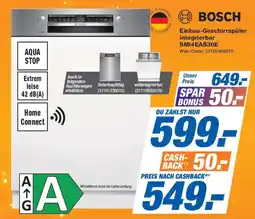 Expert H BOSCH Einbau-Geschirrspüler integrierbar SMI4EAS30E Angebot