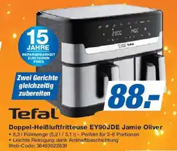 Expert Tefal Doppel-Heißluftfritteuse EY90JDE Angebot