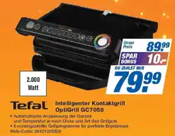 Expert Tefal OptiGrill GC7058 Angebot