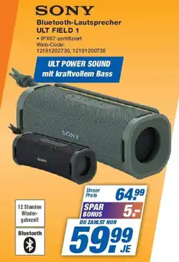 Expert Bluetooth-Lautsprecher ULT FIELD 1 Angebot