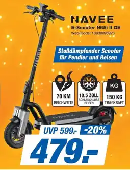 Expert NAVEE E-Scooter N65i II DE Angebot