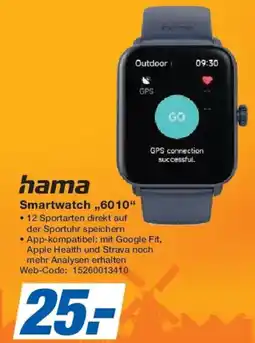 Expert hama Smartwatch „60 10“ Angebot