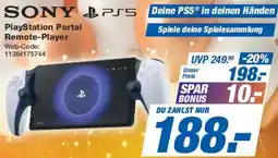 Expert SONY PlayStation Portal Remote-Player Angebot