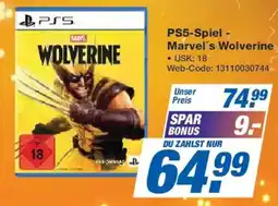 Expert PS5-Spiel Marvel's Wolverine Angebot