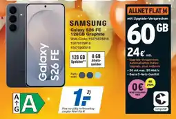 Expert SAMSUNG Galaxy S26 FE 128GB Graphite Angebot