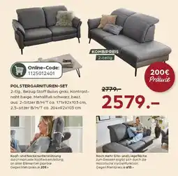 Möbel Buss Polstergarnituren Set Angebot