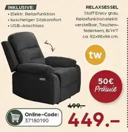 Möbel Buss Relaxsessel Angebot