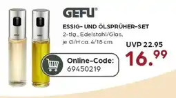 Möbel Buss GEFU Essig- und ölsprüher-Set Angebot