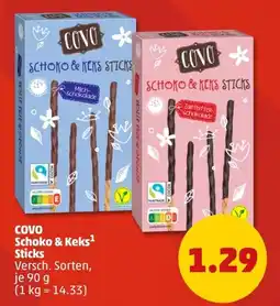PENNY COVO Schoko & Keks Sticks Angebot