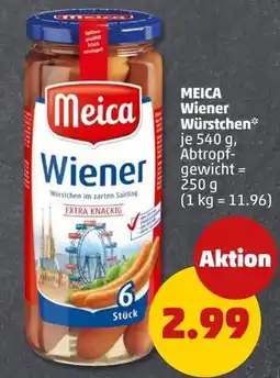 PENNY Meica Wiener Würstchen Angebot