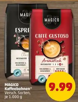 PENNY MAGICO Kaffeebohnen Angebot