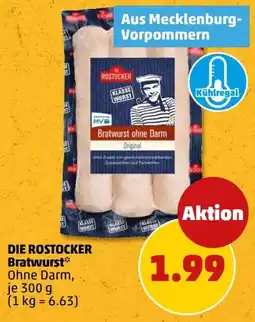 PENNY DIE ROSTOCKER Bratwurst Angebot