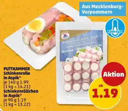 PENNY PUTTKAMMER Schinkenr"ollchen in Aspik Angebot
