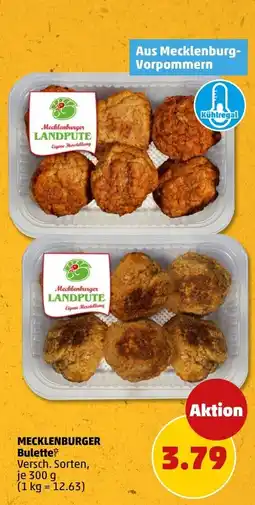 PENNY Mecklenburger Landpute Bulette Angebot
