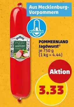 PENNY POMMERNLAND Jagdwurst Angebot