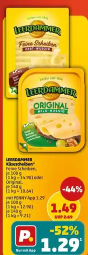 PENNY LEERDAMMER Käsescheiben Angebot