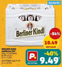 PENNY Berliner Kindl Jubiläums Pils Angebot