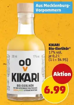 PENNY KIKARI BIO-EIERLIKÖR Angebot