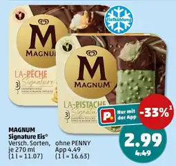 PENNY MAGNUM Signature Eis Angebot