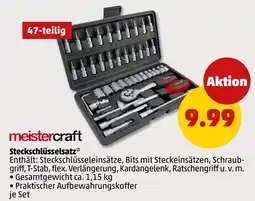 PENNY meistercraft Steckschlüsselsatz Angebot