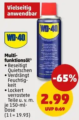 PENNY WD-40 Multifunktionsöl Angebot