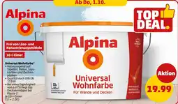 PENNY Alpina Universal-Wohnfarbe Angebot