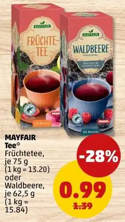 PENNY MAYFAIR Früchtetee Angebot