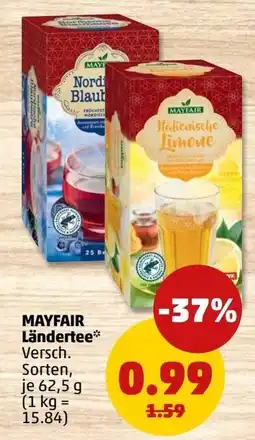 PENNY MAYFAIR Ländertee Angebot