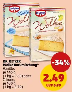 PENNY Dr. Oetker Wolke Backmischung Angebot