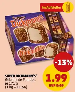 PENNY Super Dickmann's Gebrannte Mandel Angebot